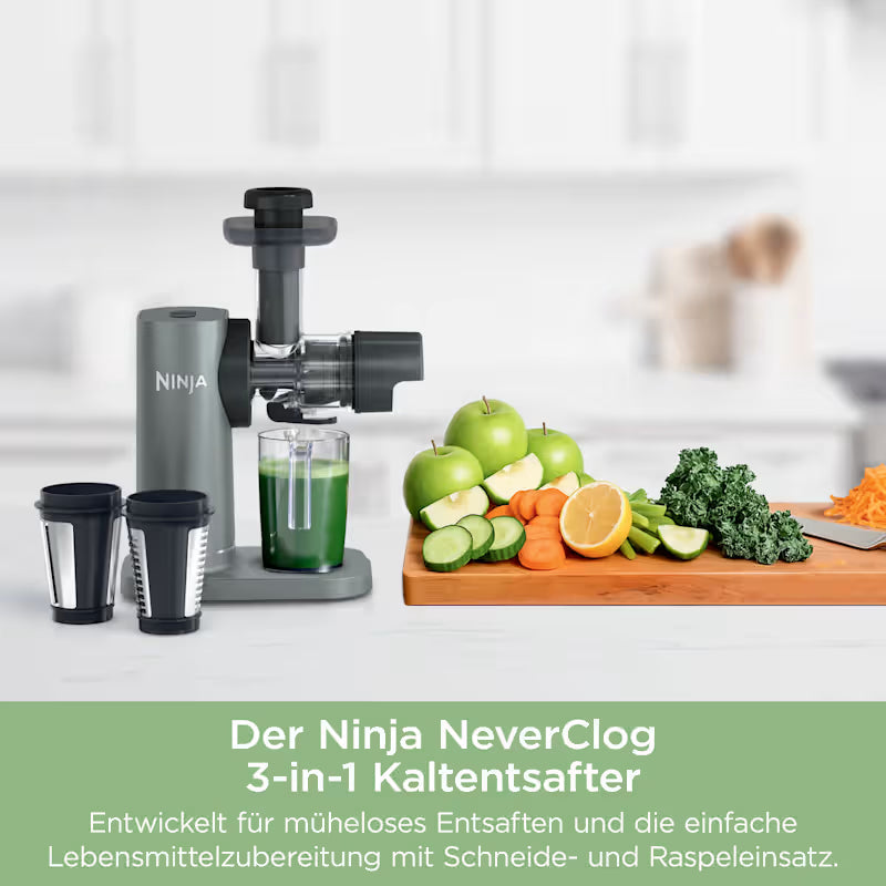 Ninja Kaltentsafter mit Anti-Verstopfungs-Filter
