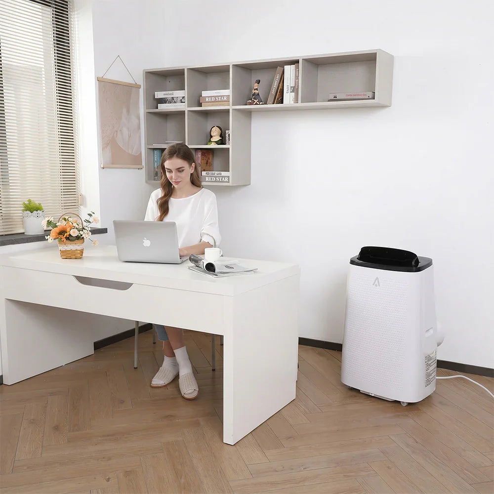 Garvee 15.000 BTU Mobiles Klimagerät, 3-in-1 Klimaanlage mit Ventilator & Entfeuchter, für Räume bis ca. 74 m²