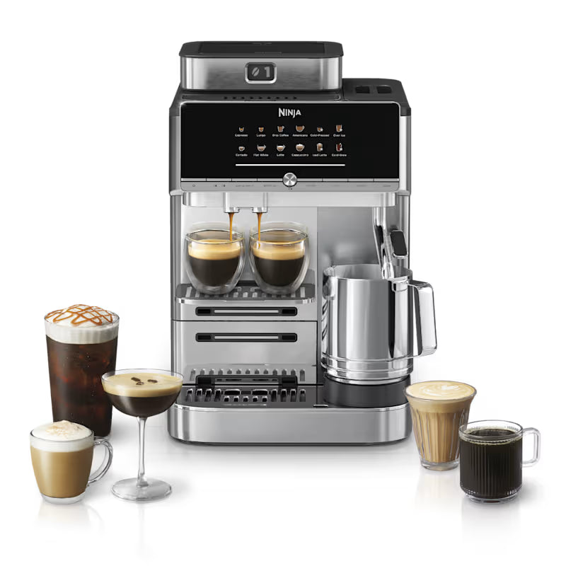 Ninja AutoBarista™ Pro Vollautomatische Espressomaschine aus Edelstahl