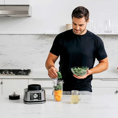 Ninja Foodi 3-in-1 Power Nutri Mixer mit Smart Torque & Auto-iQ 1200 W